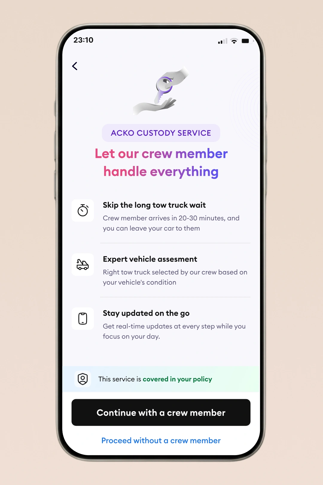 application screenshot